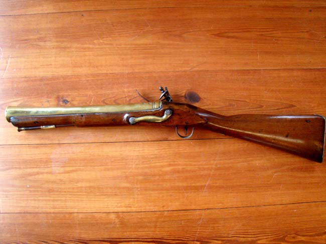 A fine Sea Service Flintlock Blunderbuss by John Vaughan dated 1741 — image 8